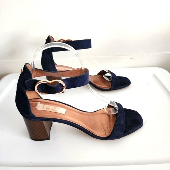 Ted Baker Ankle Strap Heels - Picture 5 of 8